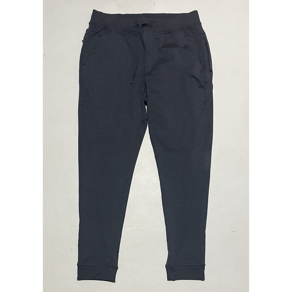 NWOT Bird Dogs Size Large Lined Jogger Sweatpants Athletic Gym Blue Gray Tapered